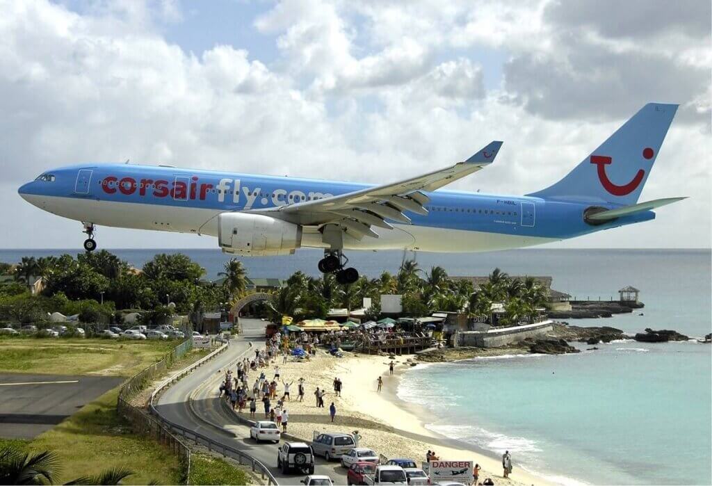 Praia Maho Saint Martin