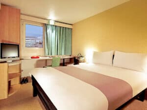 Quarto no Hotel Ibis Bragança